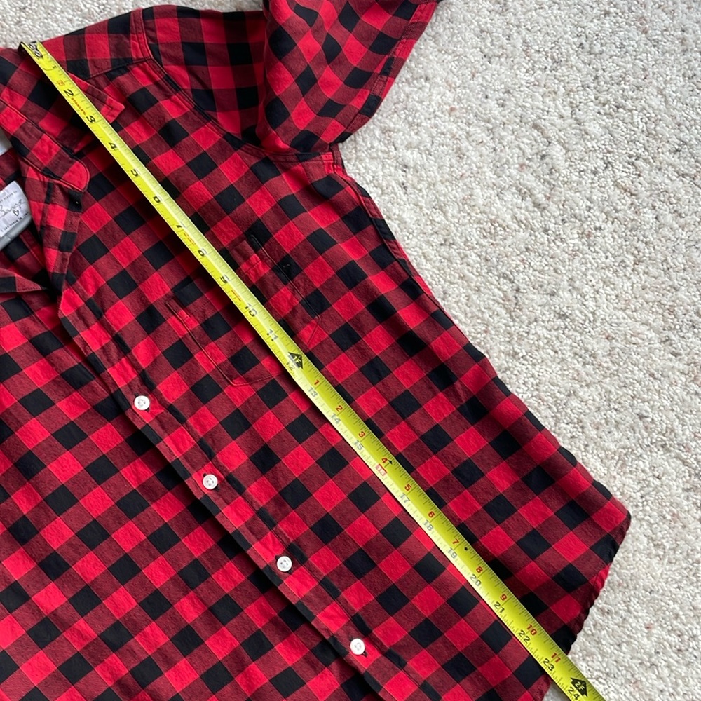 FRANK & EILEEN Barry Fit Red & Black Buffalo Plaid Shirt - Picture 13 of 16